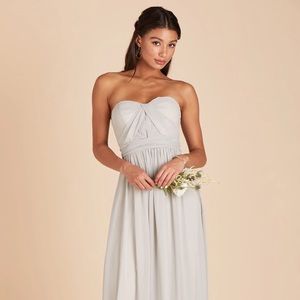 Birdy Grey Grace Convertible Bridesmaid Dress - Dove Gray